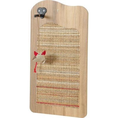 zolux - Griffoir mural Boréal M  beige 24 x 45.5 cm pour chat