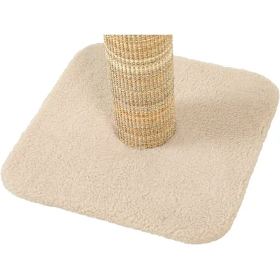 Poteau à griffer Boréal M beige H 60 cm pour chat