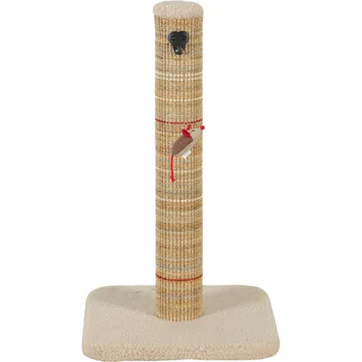 Poteau à griffer Boréal M beige H 60 cm pour chat