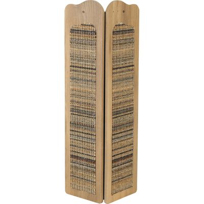 zolux - Griffoir d'angle Boréal vert 15 x 15 x H 60 cm pour chat