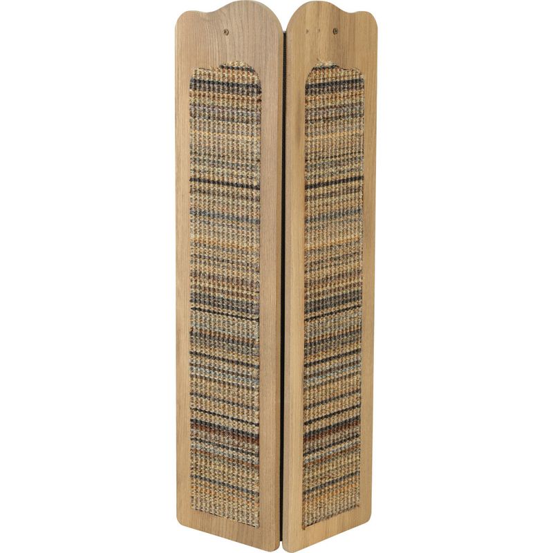 zolux - Griffoir d'angle Boréal vert 15 x 15 x H 60 cm pour chat