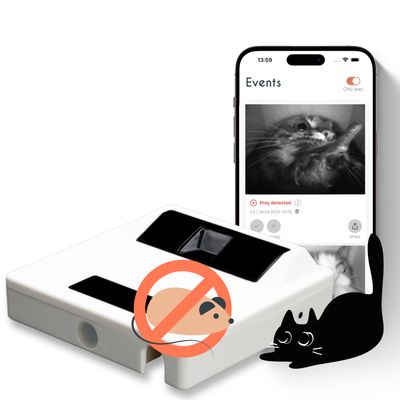 ZeroMOUSE™ Capteur intelligent anti-proies pour chatière