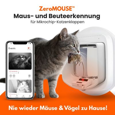 ZeroMOUSE 2.0 Katzenklappen-Add-on Beute-Erkennung
