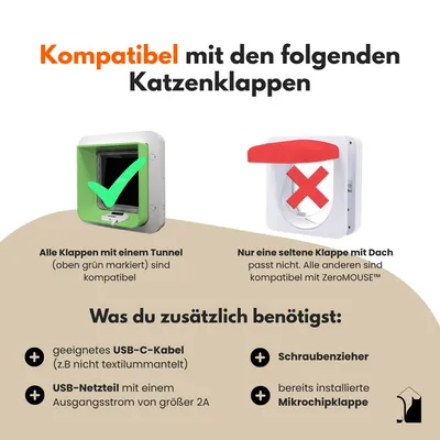 ZeroMOUSE 2.0: Intelligente Beute-Erkennung für Mikrochip-Katzenklappen