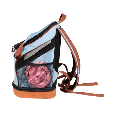 Sac à dos léger et amusant pour animaux de compagnie en denim