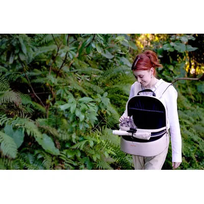 Sac à dos pour petit animal de compagnie Ibiyaya Panorama - Babeurre