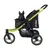 Poussette de jogging pour animaux de compagnie The Beast - Noir de jais