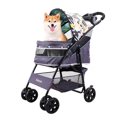 Poussette Cloud 9 pour chats et chiens jusqu'à 20 kg - Vert menthe