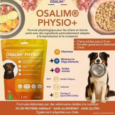 OSALIA - OSALIM Physio+ Chien - Laboratoire Osalia
