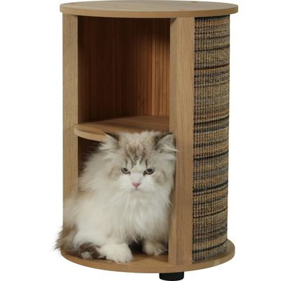 zolux - Meuble Bout de canapé Boréal 3 en 1 vert pour chat