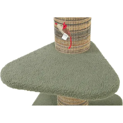 Arbre à chat boréal 95 cm vert pour grand chat