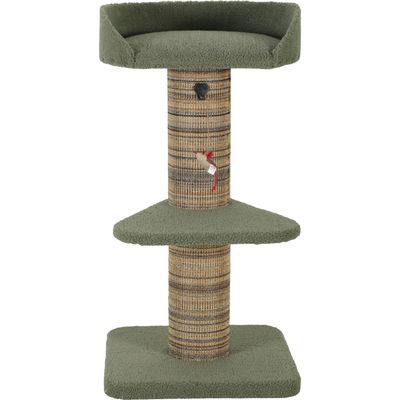 Arbre à chat boréal 95 cm vert pour grand chat