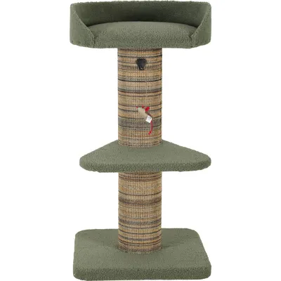 Arbre à chat boréal 95 cm vert pour grand chat