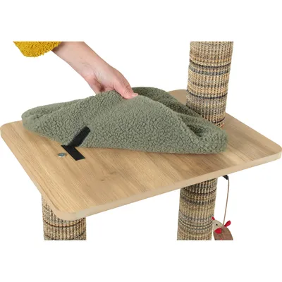 Arbre à chat boréal 105 cm  vert pour chats