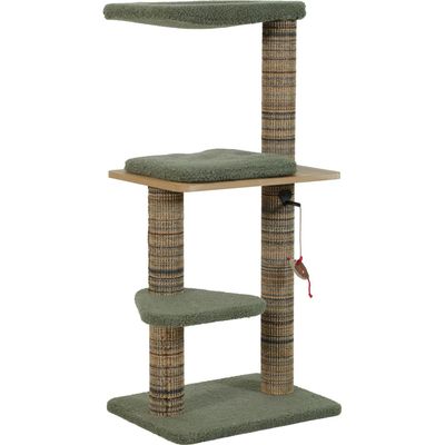 Arbre à chat boréal 105 cm  vert pour chats
