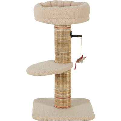 Arbre à chat Boréal 70 cm beige pour chat