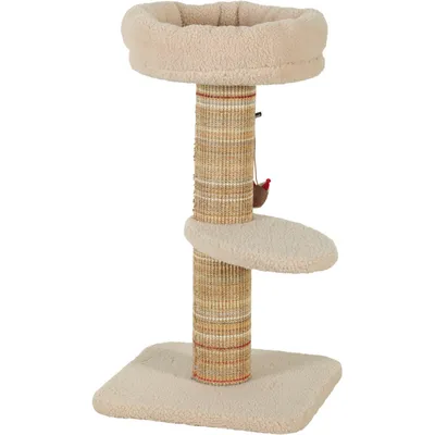Arbre à chat Boréal 70 cm beige pour chat