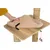 Arbre à chat boréal 105 cm beige pour chats