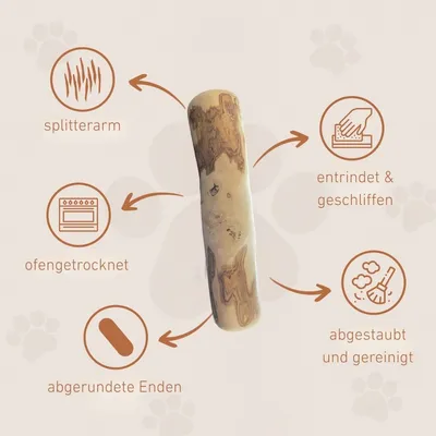 Wildfang — Bâtons à mâcher en bois de café à l'huile de saumon