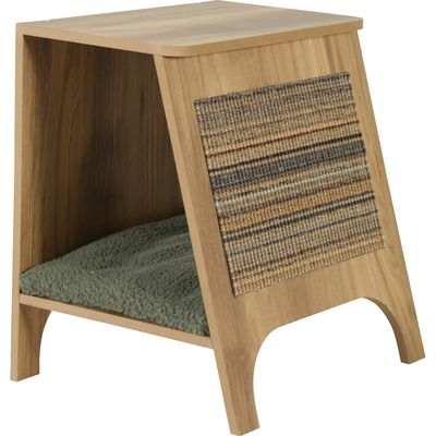 Console griffoir Boréal 3 en 1 S vert pour chat max 5 kg