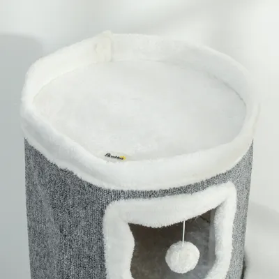 Tour pour chat à 4 niveaux arbre à chat stable avec griffoirs en sisal