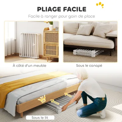 Enclos pliable et modulable pour chien 6 panneau Enclos pliable et modulable pour chien 6 panneau