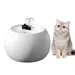 IntiMeg 1L Fontaine d'eau en céramique pour chat