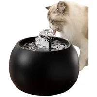 IntiMeg 1L Fontaine d'eau en céramique pour chat
