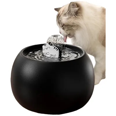 IntiMeg 1L Fontaine d'eau en céramique pour chat