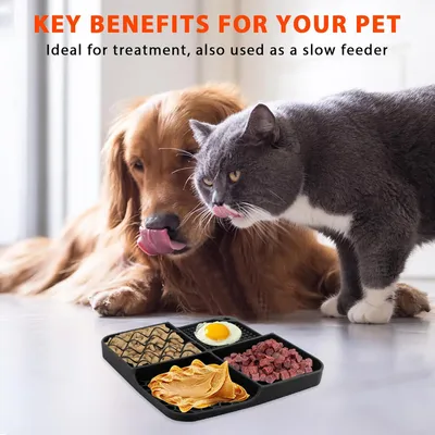 Lick Mat Tapis à lécher pour chien avec ventouses