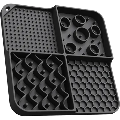 Lick Mat Tapis à lécher pour chien avec ventouses Lick Mat Tapis à lécher pour chien avec ventouses