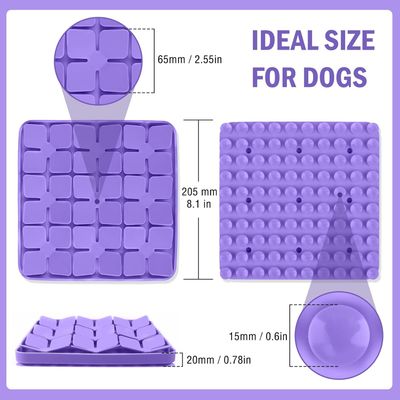 Silicone Gamelle d'alimentation Lente Éducatrice pour Chiens