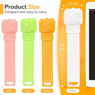 Distributeur de croquettes coulissant pour chat, Cuillère à friandises