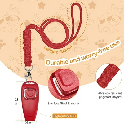 Sifflet Ultrason Chien Anti Aboiement Livré avec Lanière