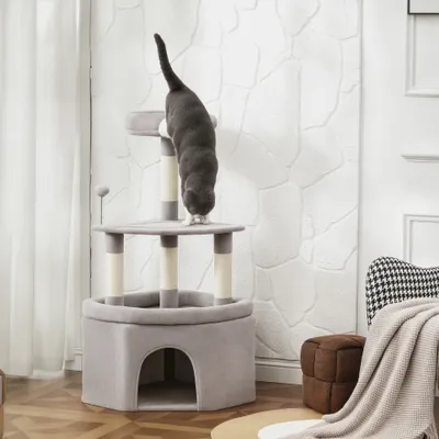 Arbre à chat tour de jeux pour chats griffoirs sisal