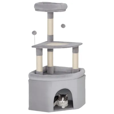 Arbre à chat tour de jeux pour chats griffoirs sisal Arbre à chat tour de jeux pour chats griffoirs sisal