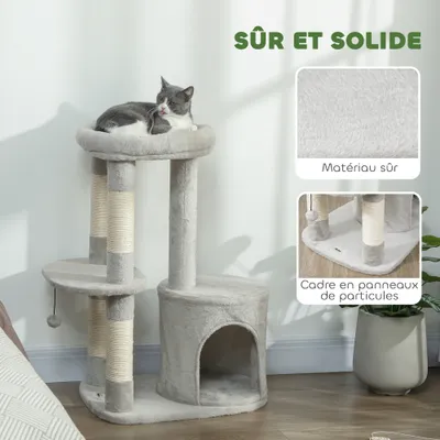 Arbre à chat tour de jeux pour chats griffoirs