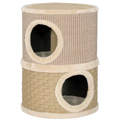 Tonneau à gratter pour chat arbre à chat