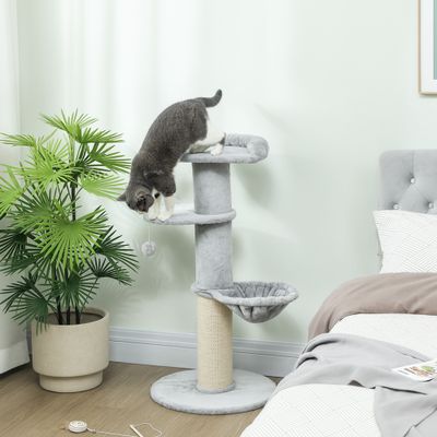 Arbre à chat tonneau à gratter pour chats