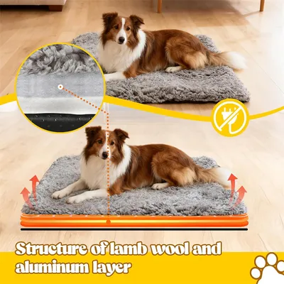 IntiMeg Tapis thermique démontable pour animaux de compagnie