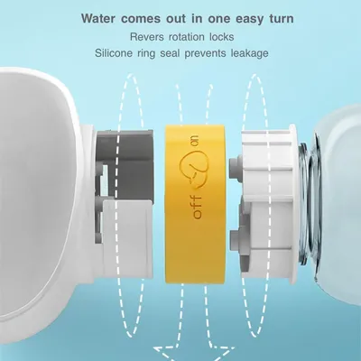 Bouteille d'eau pour chien 2 en 1 avec récipient pour nourriture