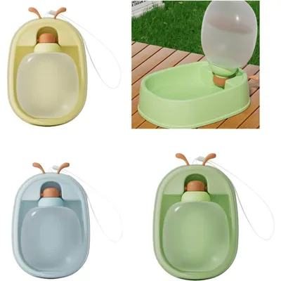 Gourde portable pour chien, distributeur d'eau de voyage