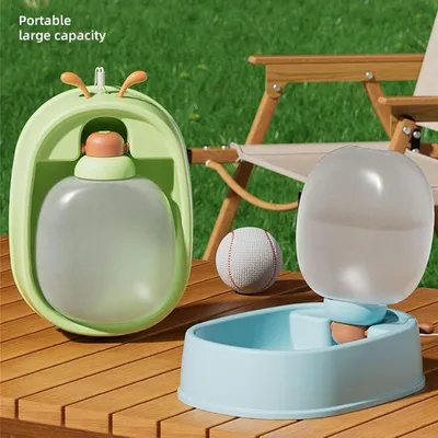 Gourde portable pour chien, distributeur d'eau de voyage