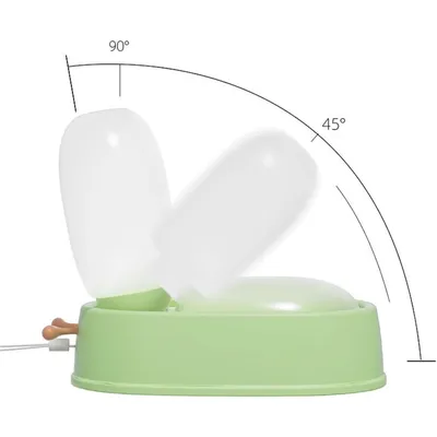 Gourde portable pour chien, distributeur d'eau de voyage