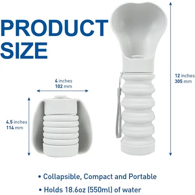 Tasse d'eau Portable pour Chiots