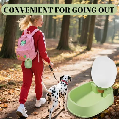 Gourde portable pour chien, distributeur d'eau de voyage