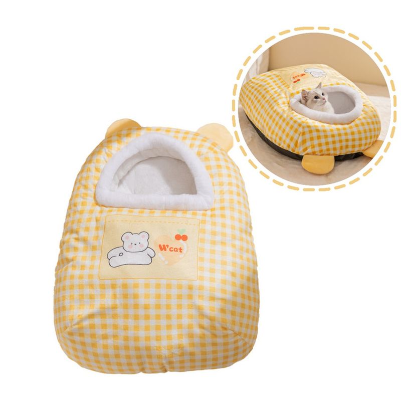 IntiMeg Sac de sommeil pour chat, chaud en hiver