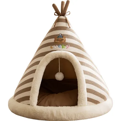 Tente pour chat, avec coussin épais