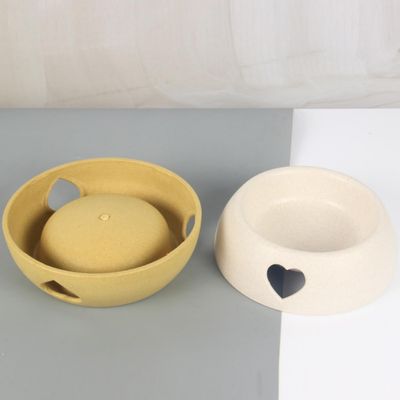 Gamelle pour chat en plastique, antidérapante