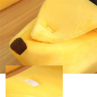 IntiMeg Lit en forme de banane pour animaux de compagnie